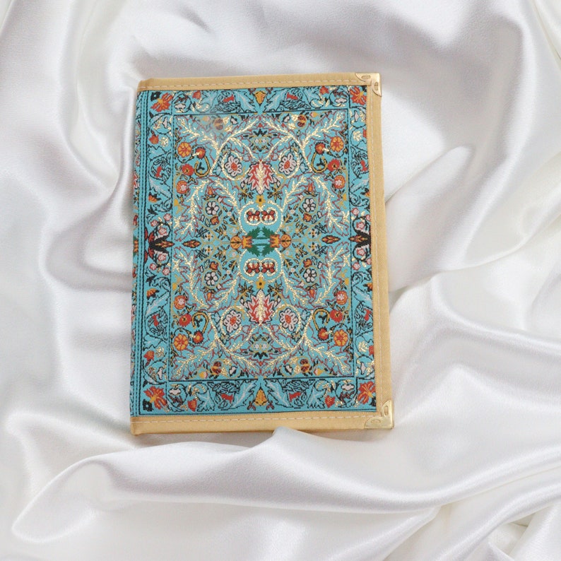Handgemachtes Notizbuch mit gewebtem Kilim-Muster, liniert, 100 Seiten, 14 x 20 cm, für Schriftsteller und Reisen
