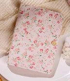 A6 A5 Retro Notizblock aus Stoff mit Blumenmuster, handgemachtes Hardcover Notizbuch mit austauschbaren Loseblattseiten