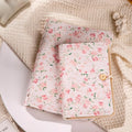 A6 A5 Retro Notizblock aus Stoff mit Blumenmuster, handgemachtes Hardcover Notizbuch mit austauschbaren Loseblattseiten