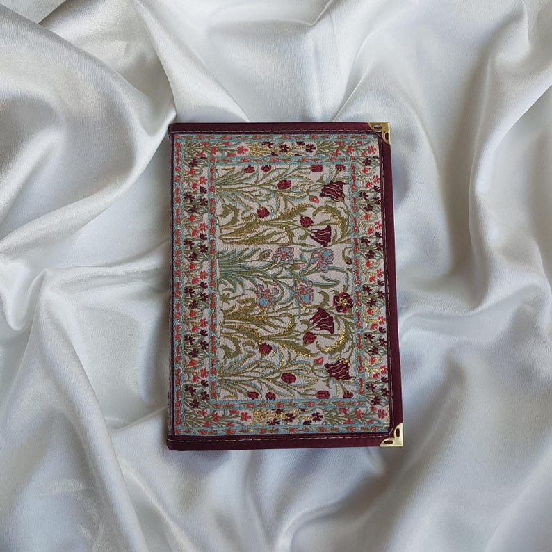 Handgemachtes Notizbuch mit gewebtem Kilim-Muster, liniert, 100 Seiten, 14 x 20 cm, für Schriftsteller und Reisen
