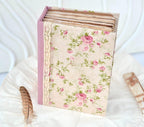 Junk Journal A5 Hardcover Stoffbezug Tee-Kaffee gefärbt 200 leere Seiten