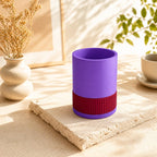 Stiftehalter für Schreibtisch, 2-Farb Design, 28 Farben, PLA, 65 mm, Büro-Organizer