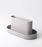 Modularer Schreibtischorganizer aus PLA-Kunststoff, minimalistisch, mit 2 herausnehmbaren Einsätzen
