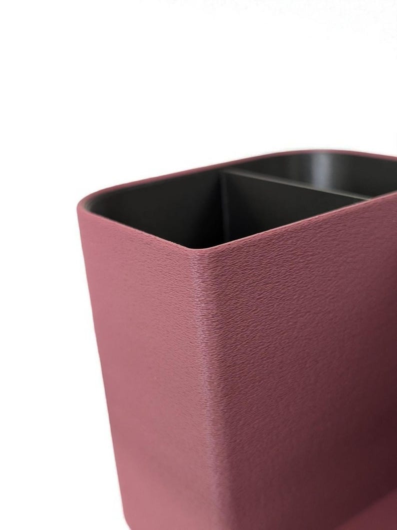 Schreibtisch Organizer mit Smartphone-Halter, Stiftehalter, Büro Aufbewahrung, 3D-Druck