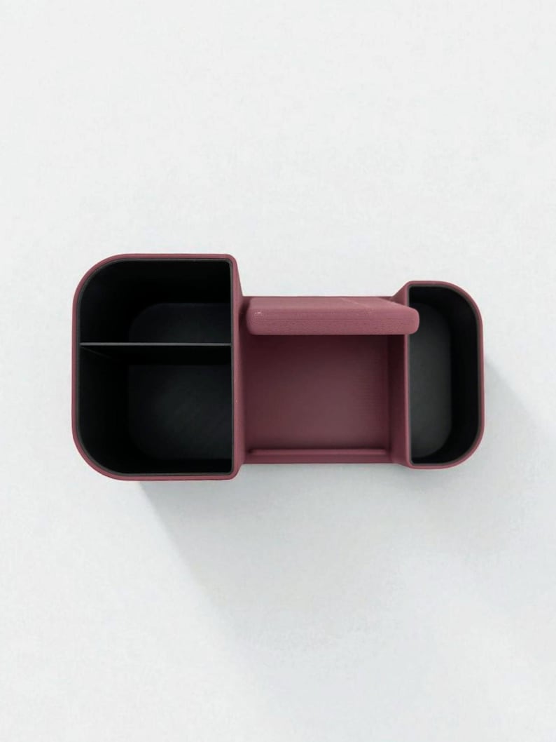 Schreibtisch Organizer mit Smartphone-Halter, Stiftehalter, Büro Aufbewahrung, 3D-Druck