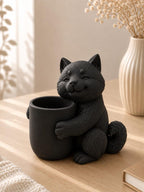 Shiba Inu Stiftehalter, 3D-gedruckter Schreibtischorganizer, Hunde-Stiftebecher, Bürodekoration, 16 cm