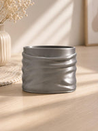 3D-gedruckter Schleifen-Stiftehalter, Stiftebecher mit drapiertem Design, Schreibtisch-Organizer für Stifte