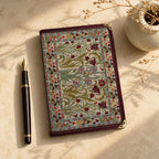Handgemachtes Notizbuch mit gewebtem Kilim-Muster, liniert, 100 Seiten, 14 x 20 cm, für Schriftsteller und Reisen